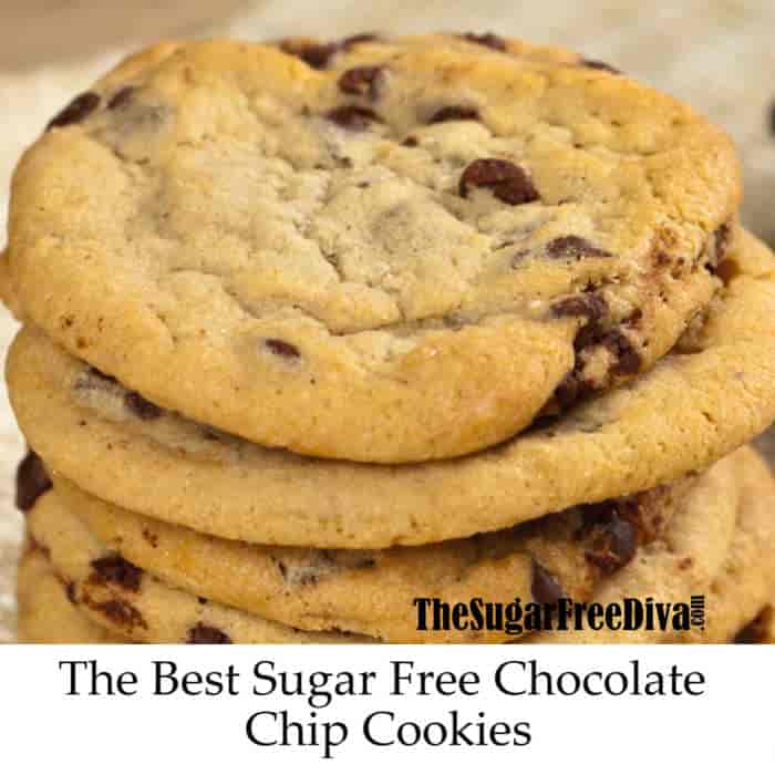 Sugar Free Chocolate Chip Cookies