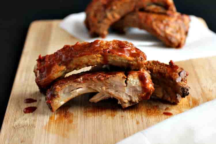 Pork Ribs with Barbecue Sauce