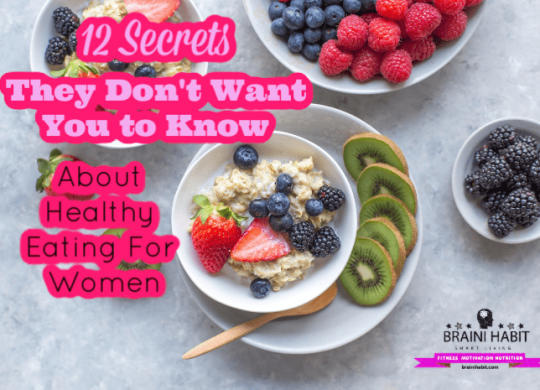 12 Secrets They Don't Want You to Know About Healthy Eating For Women Controlling the size of your portions is one of the best ways to reduce the amount of food you consume, without restricting your dietary choices or getting obsessed with calories. There are many different habits and tricks which you can use to make it easy and sustainable for the long term and ultimately lead a healthier life. #healthyeatinghabits #lose weight #weightlossforwomen #nutrition