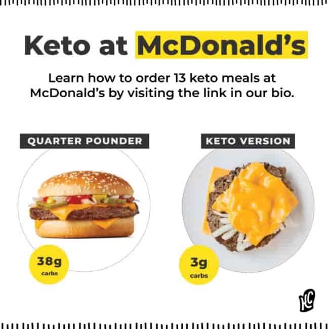 Keto Friendly McDonald's Options