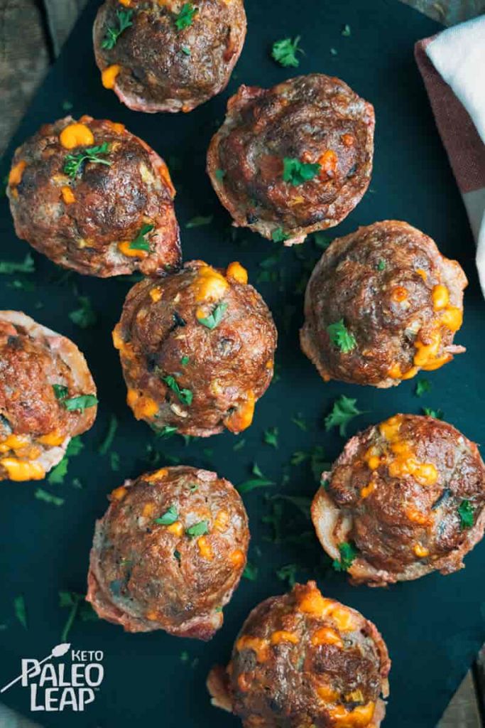 Mini Cheese Burger Meat Loaves