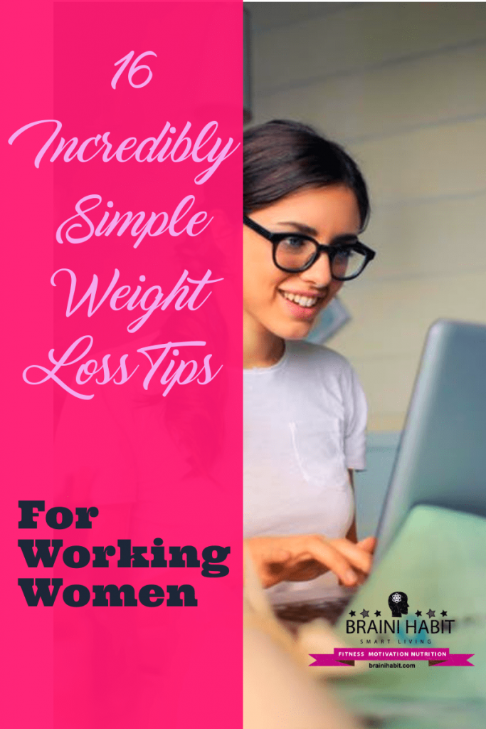 16 Incredibly Simple Weight Loss Tips For Working WomenIt goes without saying that kids could take up a lot of your time! In your thirties, you probably have a career that's either picking up or is approaching its peak. That being said, you're probably extremely busy at work and extremely busy at home. #busymom #lose weight #workingmom #lowcarbdiet #weightlosstips