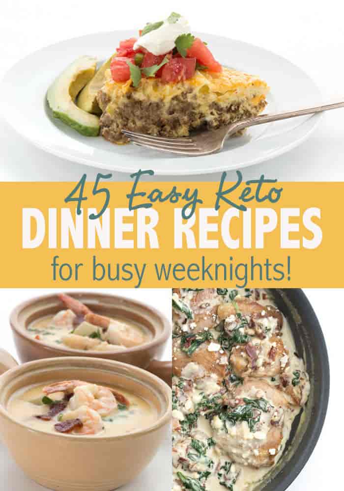 Keto Dinner Recipes for Busy Weeknights