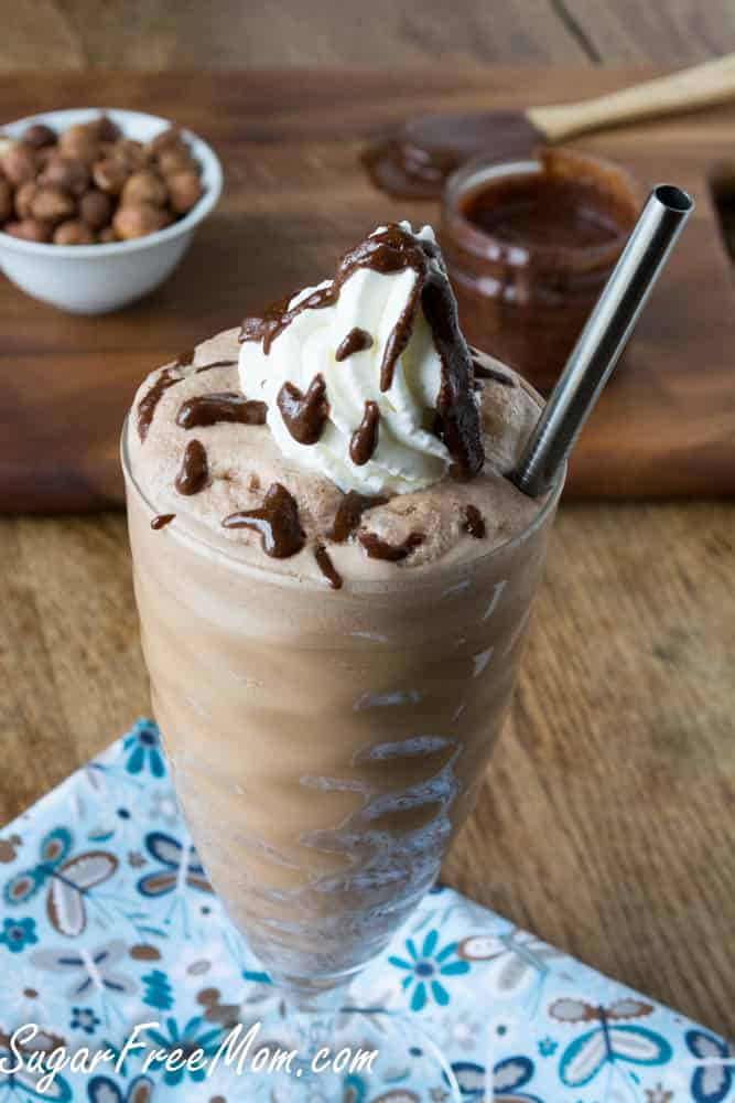 Nutella and Iced Coffee Frappe