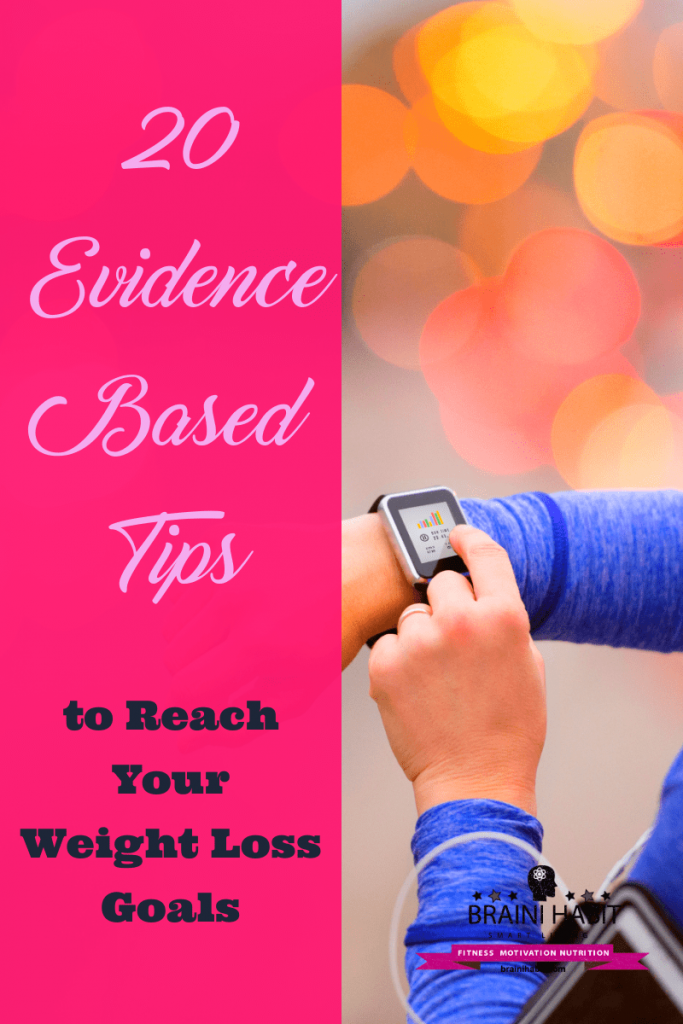 20 Evidence-Based Tips to Reach Your Weight Loss Goals