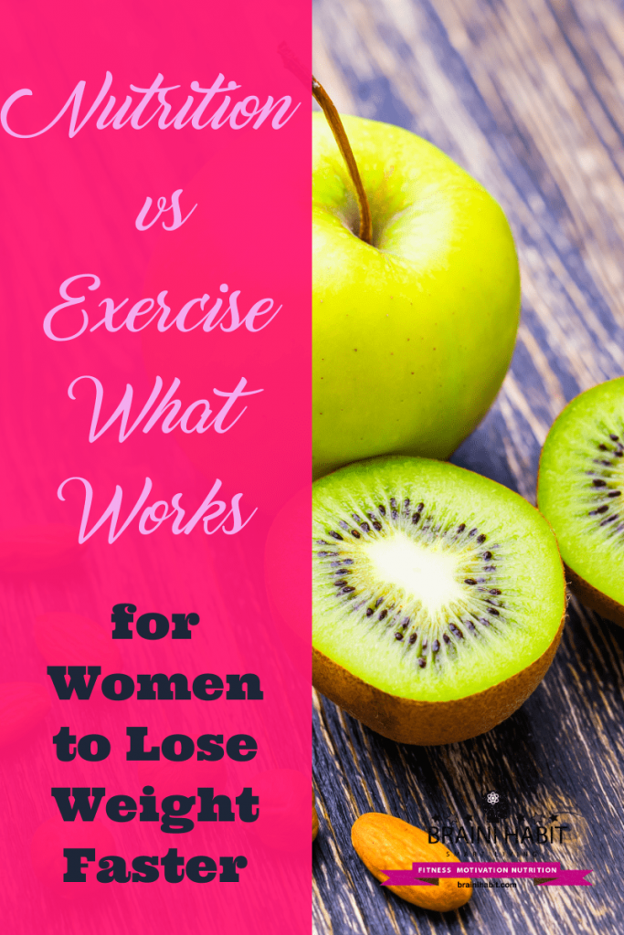 Nutrition vs Exercise - What Works for Women to Lose Weight Faster