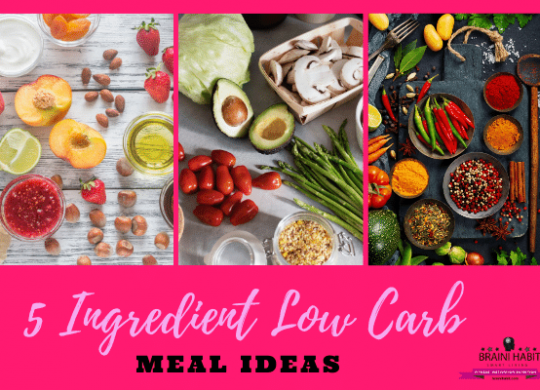 5 ingredient low carb meal ideas #recipes #lowcarb #loseweight #meals