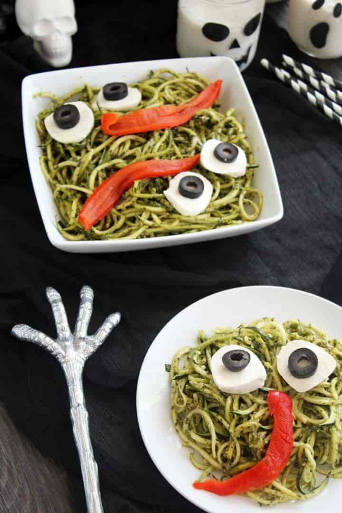 Green Monster Zucchini Noodles