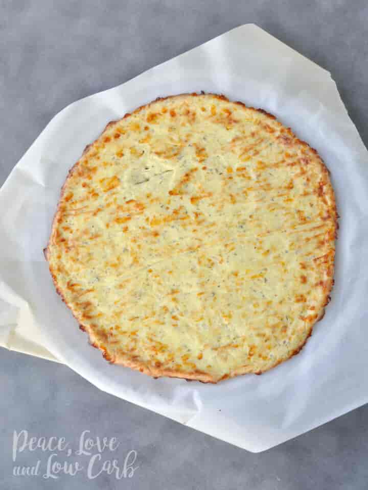 Low Carb Keto Nut Free Pizza Crust