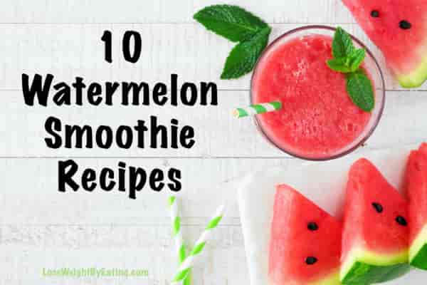 Watermelon Smoothies and Drinks