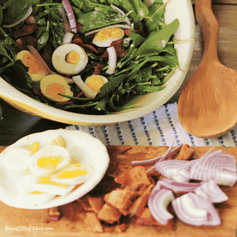 Bacon and Spinach Salad
