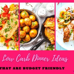 75 Low Carb Dinner Ideas That Are Budget Friendly #low carb dinner ideas, #easy low carb meal, #low carb diet, #low carb recipes, #meal ideas