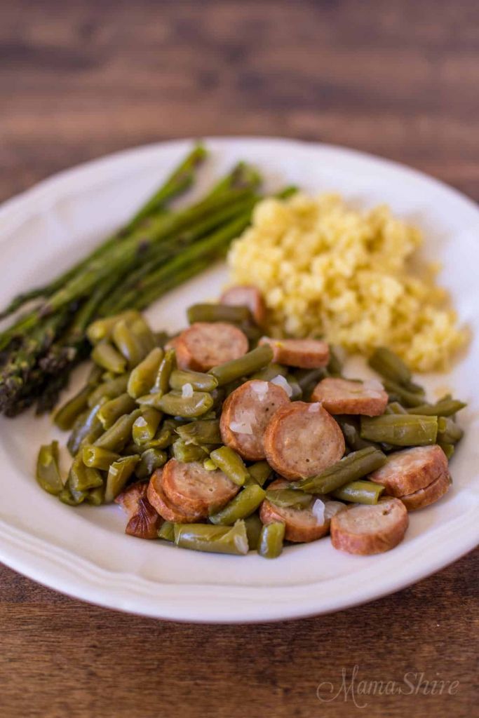Instant Pot Beans and Sausage