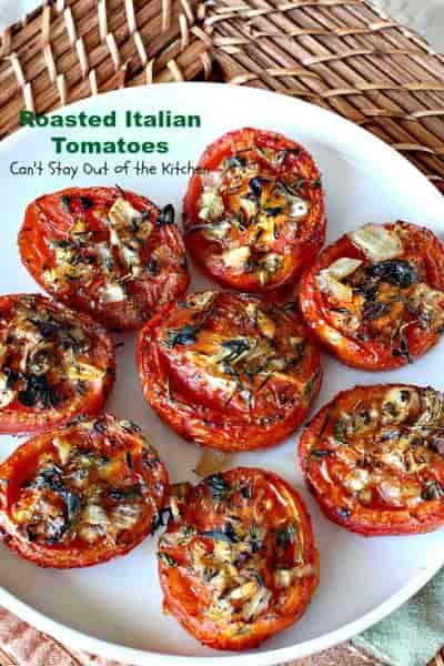 Roasted Italian Tomatoes