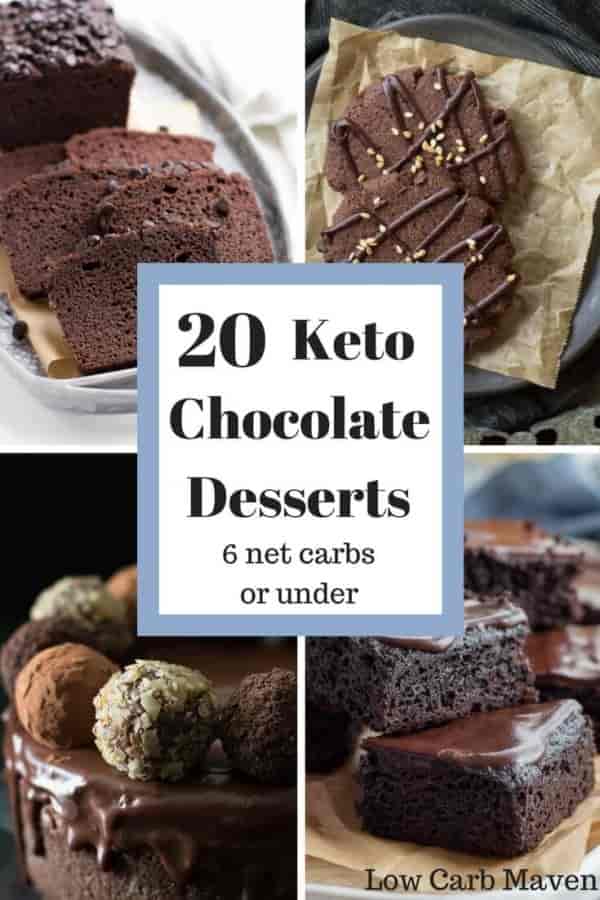 20 Decadent Chocolate Keto Desserts
