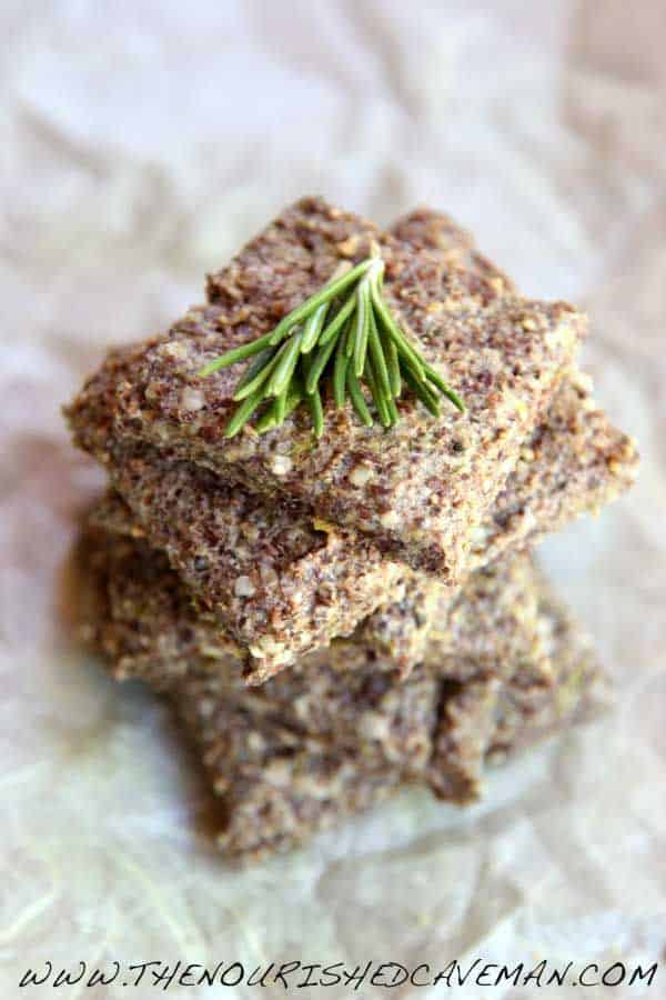 Rosemary and Olive Oil Crackers