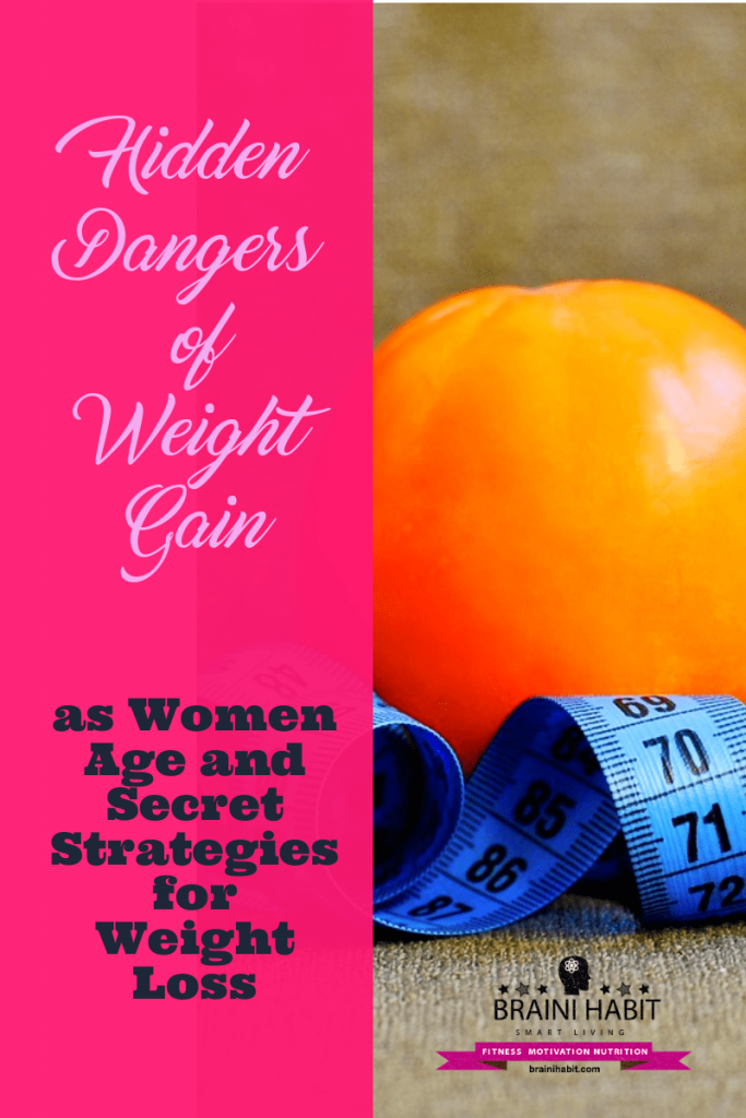 Hidden Dangers of Weight Gain as Women Age and Secret Strategies for Weight Loss Age-related weight gain in women is caused by a combination of factors – becoming less physically active, having less time to eat healthy, life getting more stressful, and female hormones starting to naturally decline. #lean protein for women #weight loss for women #lose weight #dieting tips