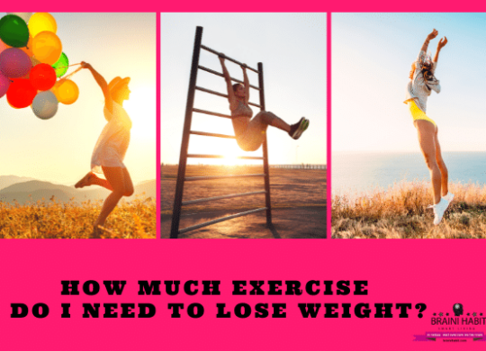 How much exercise do I need to lose weight #habit guides, #motivation, #lose weight, #weight loss for women, #weight loss journey