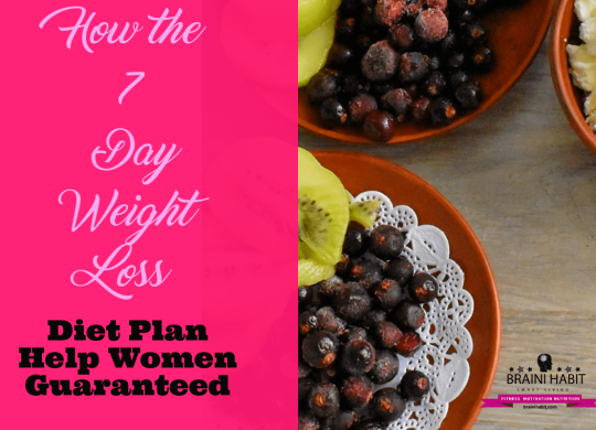 How the 7-Day Weight Loss Diet Plan Help Women Guaranteed The whole purpose of a 7-day weight loss diet plan is to jump-start the weight loss effect of a long term plan and not to starve the body. In fact, you will eat 3 meals and have 2 snack breaks in between just like your lasting diet plan should have. #7dayweightlossdiet #dietplan #loseweight #nutrition #weightlossmeals