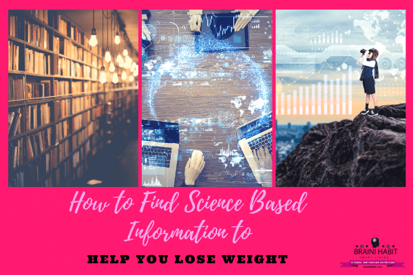 How to Find Science Based Information to Help You Lose Weight #habit guides, #motivation, #lose weight, #weight loss for women, #weight loss journey