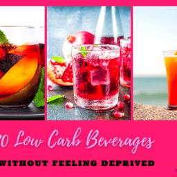 Low Carb Beverages Without Feeling Deprived #low carb beverages, #easy low carb meal, #low carb diet, #low carb recipes, #meal ideas
