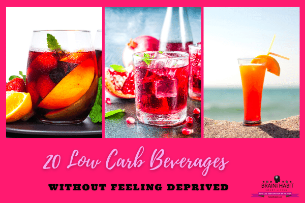 Low Carb Beverages Without Feeling Deprived #low carb beverages, #easy low carb meal, #low carb diet, #low carb recipes, #meal ideas