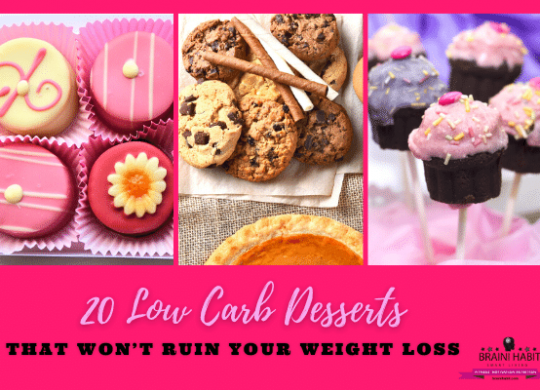 Low Carb Desserts That Won’t Ruin Your Weight Loss #low carb desserts,#easy low carb meal, #low carb diet, #low carb recipes, #meal ideas
