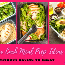 Low Carb Meal Prep Ideas Without Having to Cheat #lowcarbmealprep, #easylow carb meal, #lowcarbdiet, #lowcarbrecipes, #mealideas