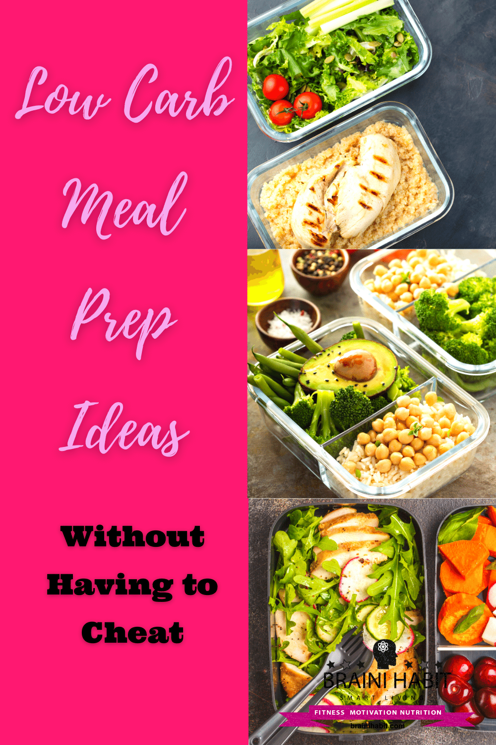 Low Carb Meal Prep Ideas Without Having to Cheat - Braini Habit