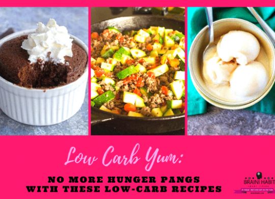 Low Carb Yum No More Hunger Pangs with These Low-Carb Recipes #easy low carb meal, #low carb diet, #low carb recipes, #recipe ideas, #weight loss meals