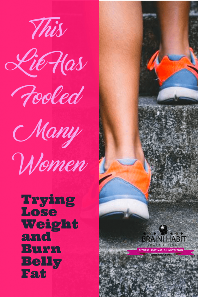 This Lie Has Fooled Many Women Trying Lose Weight and Burn Belly Fat Usually, doing more cardio is the first idea that people think of when they want to lose those last few pounds and get rid of stubborn belly fat. #bellyfat #weightlossforwomen #highintensityinterval #lastfewpounds